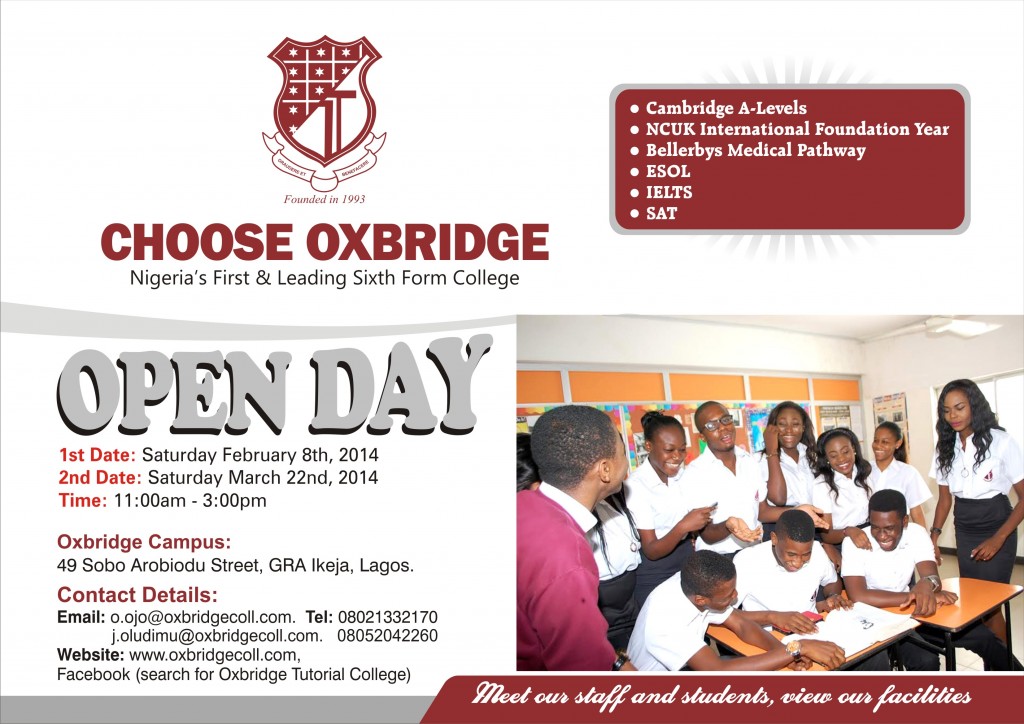2014 OPEN DAY I